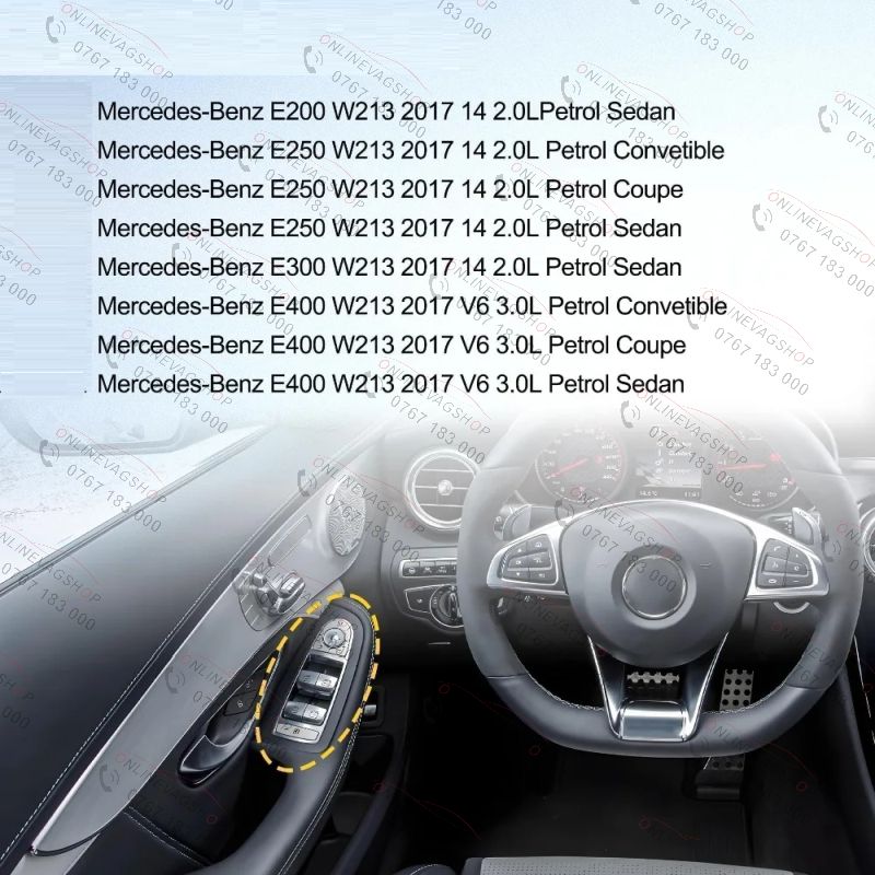 Butoane geamuri electrice Mercedes Benz C,E,S Class GLC W205 W213 W222 W253